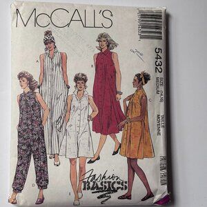 Dress & Jumpsuit McCall's Fashion Basics Uncut 5432 (M)
